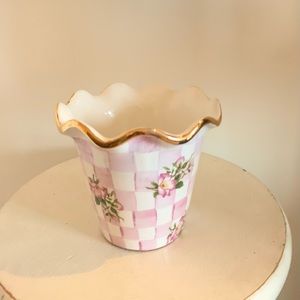 MACKENZIE CHILDS 5” flower pot 🌸🌸